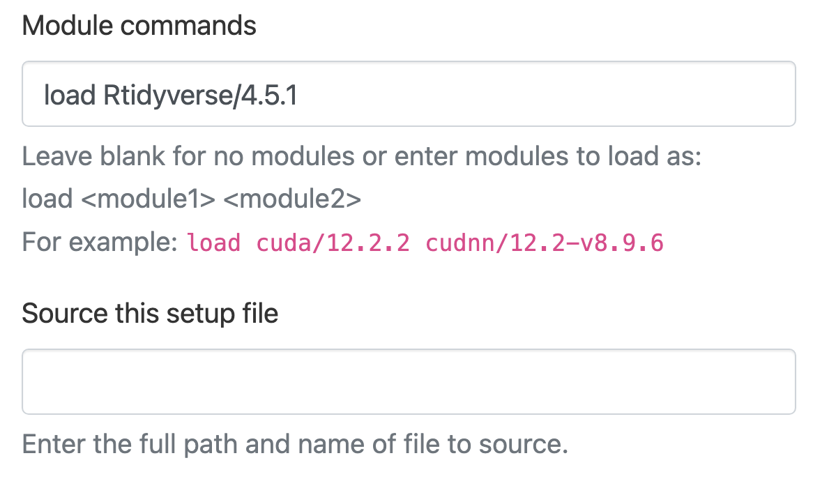 Jupyter Module command example